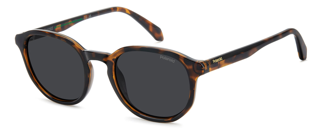 Sonnenbrillen polaroid pld 4195/s 086 m9 havana square masculino größe 51mm - Hauptansicht