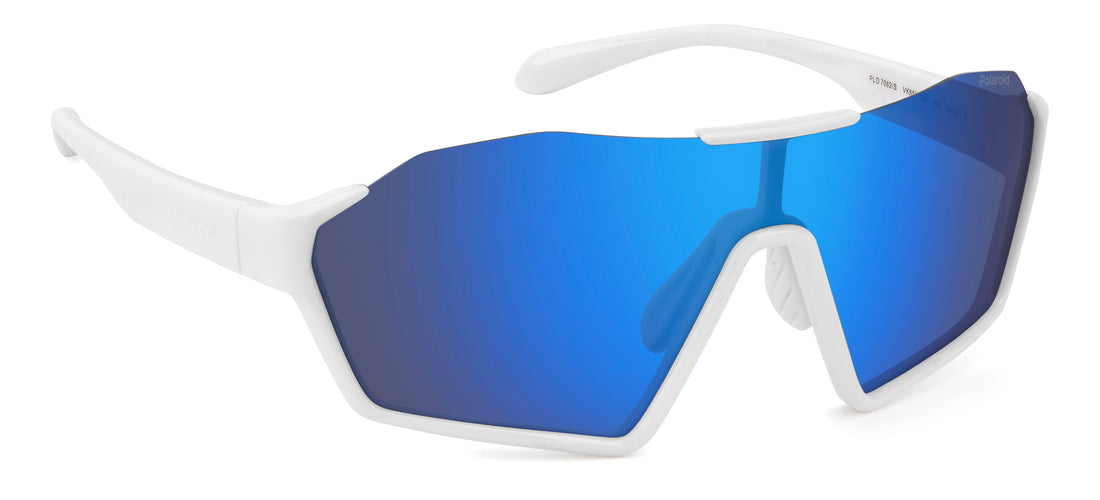 Sonnenbrillen polaroid pld 7062/s vk6 5x blanco mask masculino größe 99mm - Detailansicht