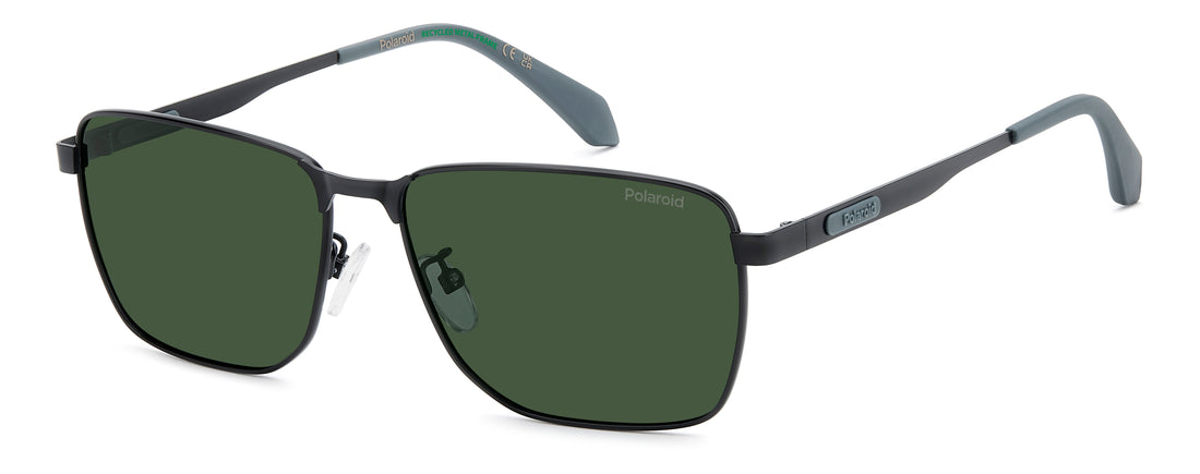 Sonnenbrillen polaroid pld 2171/g/s/x 124 uc negro rectangular masculino größe 58mm - Hauptansicht