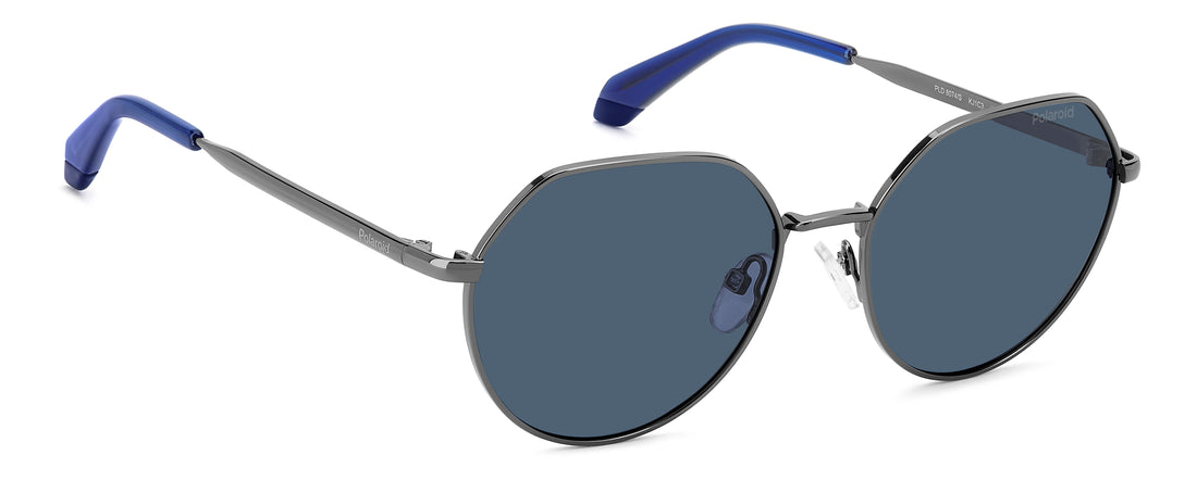 Sonnenbrillen polaroid kids pld 8074/s kj1 c3 plateado round infantil größe 54mm - Detailansicht