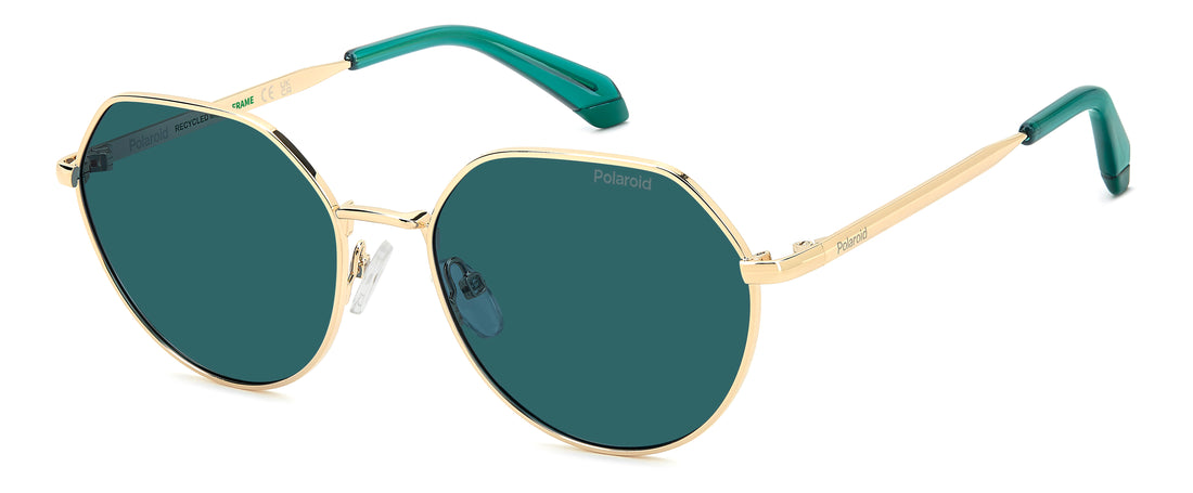 Sonnenbrillen polaroid kids pld 8074/s oga c3 dorado round infantil größe 54mm - Hauptansicht