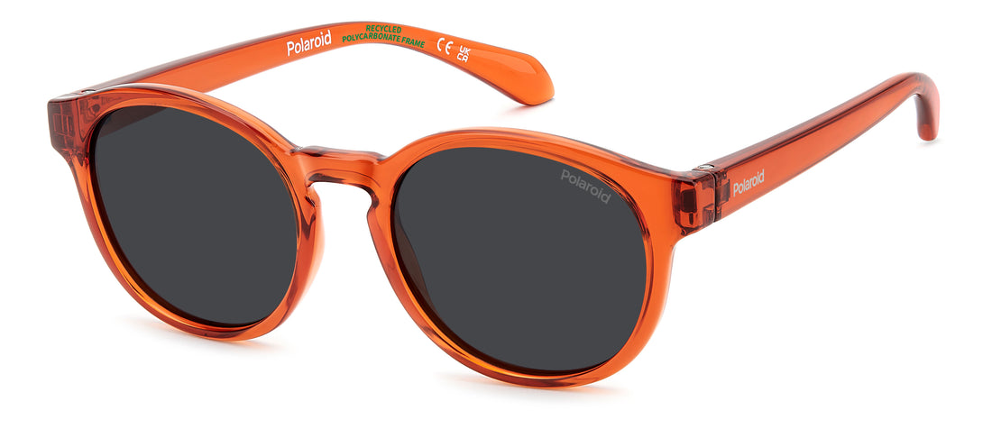 Sonnenbrillen polaroid kids pld 8075/s l7q m9 naranja pantos infantil größe 44mm - Hauptansicht