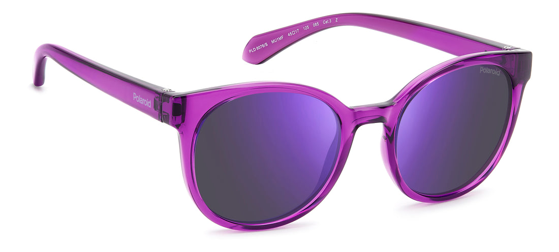 Sonnenbrillen polaroid kids pld 8076/s mu1 mf rosa butterfly infantil größe 45mm - Hauptansicht