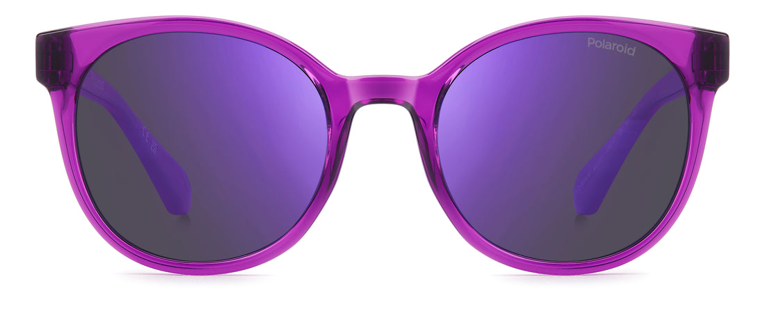 Sonnenbrillen polaroid kids pld 8076/s mu1 mf rosa butterfly infantil größe 45mm - Detailansicht