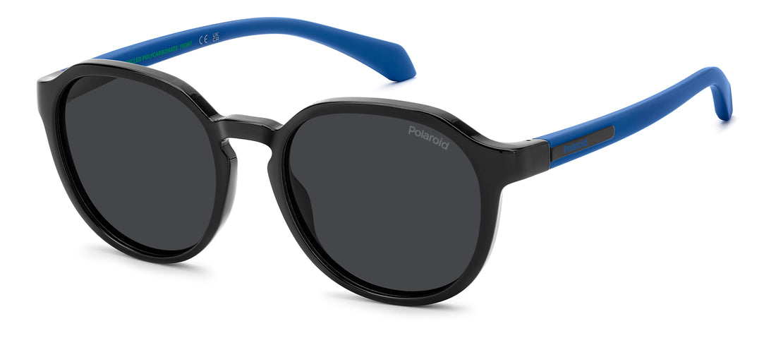 Sonnenbrillen polaroid kids pld 8078/s 807 m9 negro pantos infantil größe 47mm - Hauptansicht