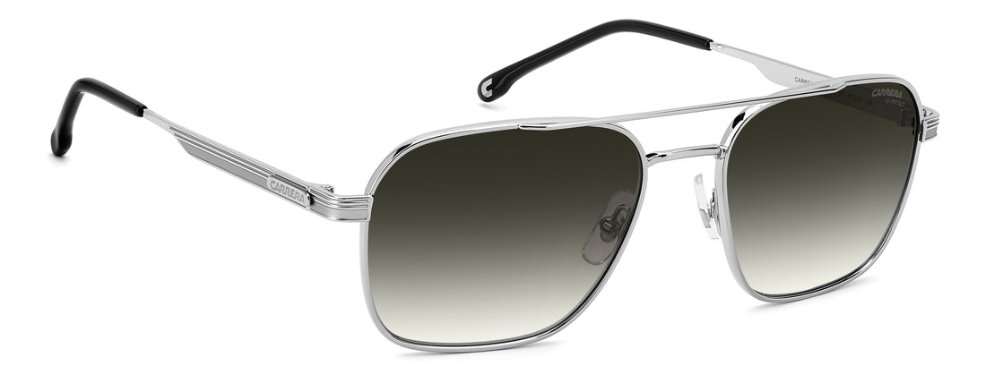 Occhiali da sole carrera 379/s 85k 9k plateado square masculino taglia 57mm - Vista dettagliata