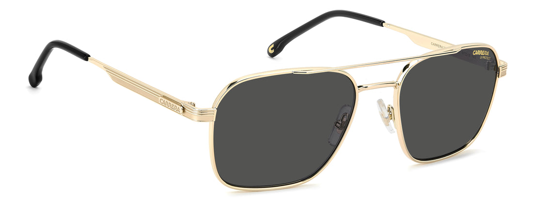 Occhiali da sole carrera 379/s j5g ir dorado square masculino taglia 57mm - Vista dettagliata