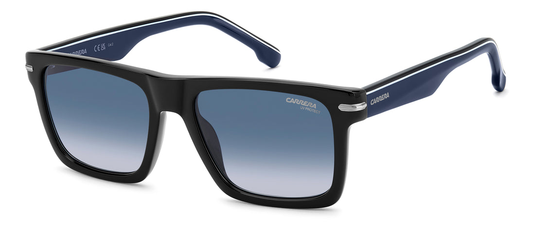 Sonnenbrillen carrera 378/s d51 08 negro rectangular masculino größe 55mm - Hauptansicht