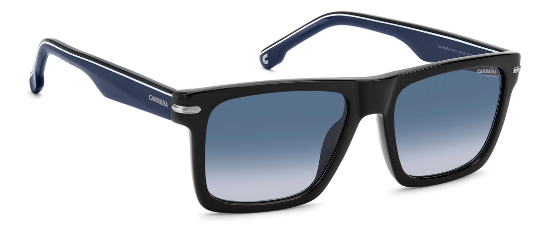 Sonnenbrillen carrera 378/s d51 08 negro rectangular masculino größe 55mm - Detailansicht