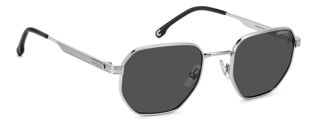 Occhiali da sole carrera 380/s 85k ir plateado square masculino taglia 52mm - Vista dettagliata