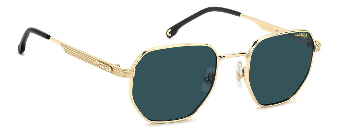 Occhiali da sole carrera 380/s j5g ku dorado square masculino taglia 52mm - Vista dettagliata