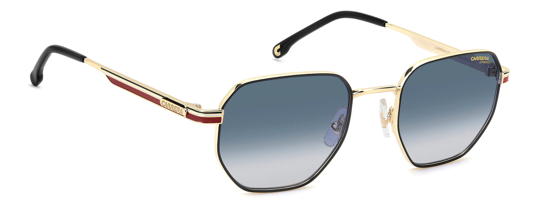 Occhiali da sole carrera 380/s w3j 08 dorado square masculino taglia 52mm - Vista dettagliata