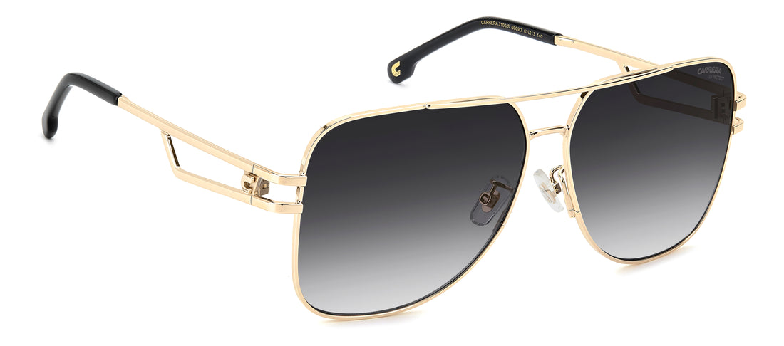 Occhiali da sole carrera 3100/s 000 9o dorado square femenino taglia 63mm - Vista dettagliata