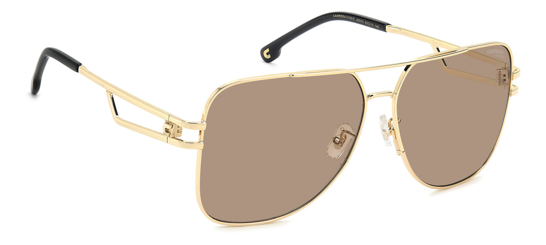 Occhiali da sole carrera 3100/s j5g 70 dorado square femenino taglia 63mm - Vista dettagliata