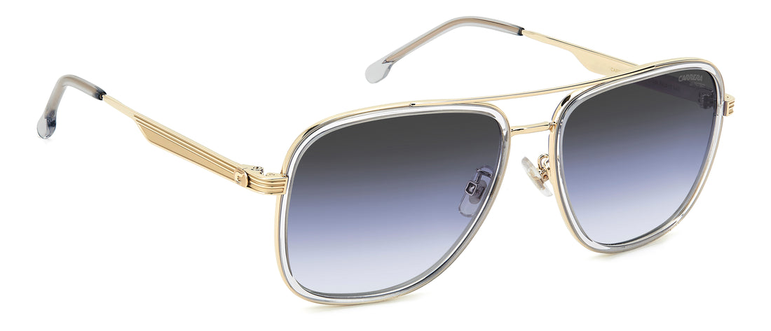 Occhiali da sole carrera 3089/s kb7 gb grey square femenino taglia 58mm - Vista dettagliata