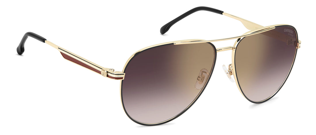 Occhiali da sole carrera 3088/s noa yk dorado pilot femenino taglia 60mm - Vista dettagliata