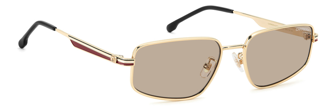 Gafas de sol carrera 3087/s noa 70 dorado rectangular femenino talla 56mm - Vista de detalle