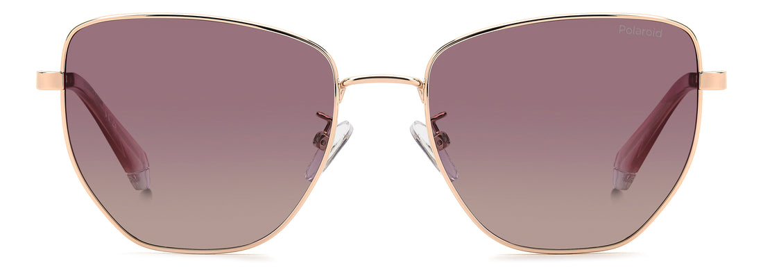 Sonnenbrillen polaroid pld 4204/g/s/x ddb jr dorado square femenino größe 56mm - Detailansicht