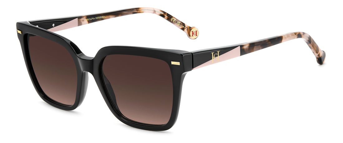 Gafas de sol carolina herrera her 0361/s 2tb ha negro square femenino talla 54mm - Vista principal