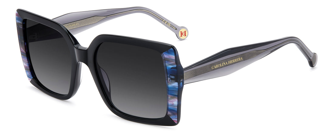 Occhiali da sole carolina herrera her 0391/s 807 9o negro rectangular femenino taglia 54mm - Vista principale