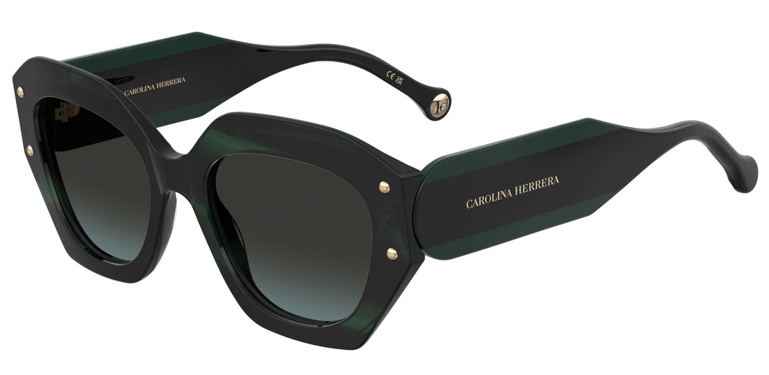 Gafas de sol carolina herrera her 0365/s 6ak i7 verde square femenino talla 53mm - Vista principal