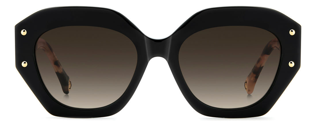 Gafas de sol carolina herrera her 0365/s 807 ha negro square femenino talla 53mm - Vista de detalle