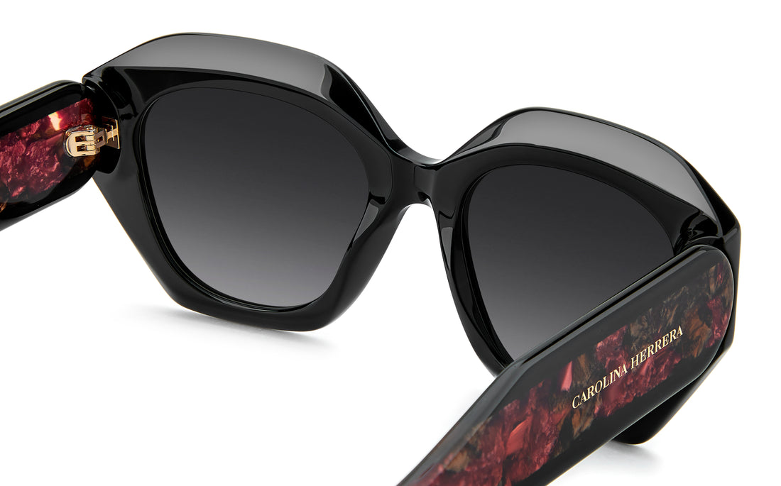 Gafas de sol carolina herrera her 0365/s eed 9o rojo square femenino talla 53mm - Vista de detalle