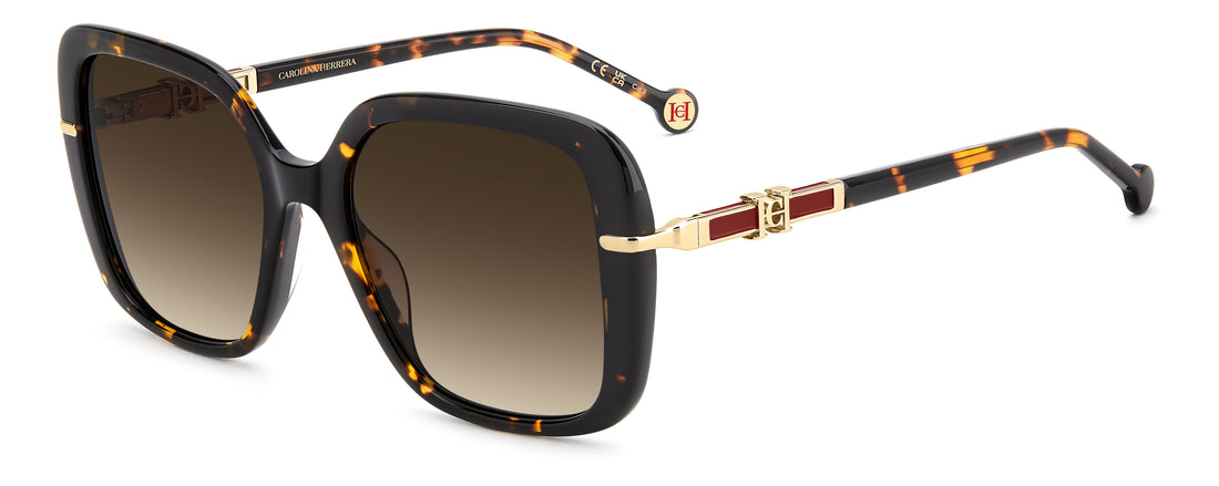 Gafas de sol carolina herrera her 0380/g/s 086 ha havana square femenino talla 55mm - Vista principal