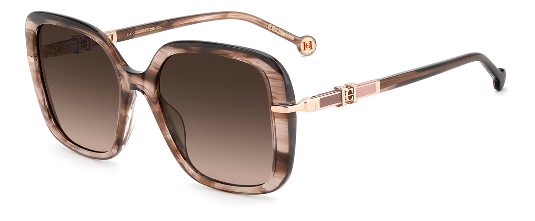 Gafas de sol carolina herrera her 0380/g/s ex4 ha marron square femenino talla 55mm - Vista principal