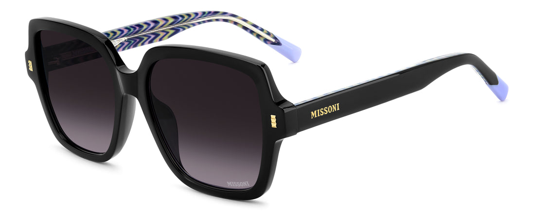 Gafas de sol missoni mis 0281/g/s qfu dg negro square femenino talla 54mm - Vista principal
