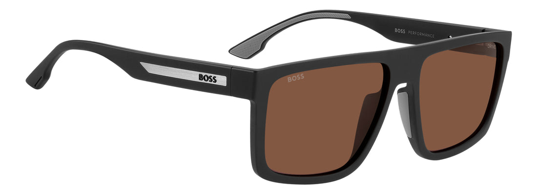 Solbriller hugo boss boss 1956/g/s 807 47 negro rectangular masculino størrelse 58mm - Detaljeret visning