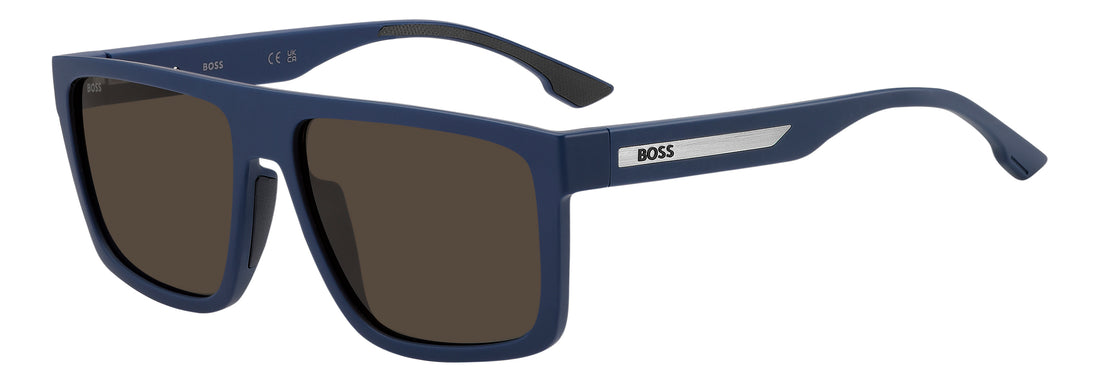 Solbriller hugo boss boss 1956/g/s pjp ir azul rectangular masculino størrelse 58mm - Hovedvisning