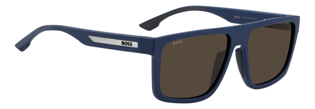 Solbriller hugo boss boss 1956/g/s pjp ir azul rectangular masculino størrelse 58mm - Detaljeret visning