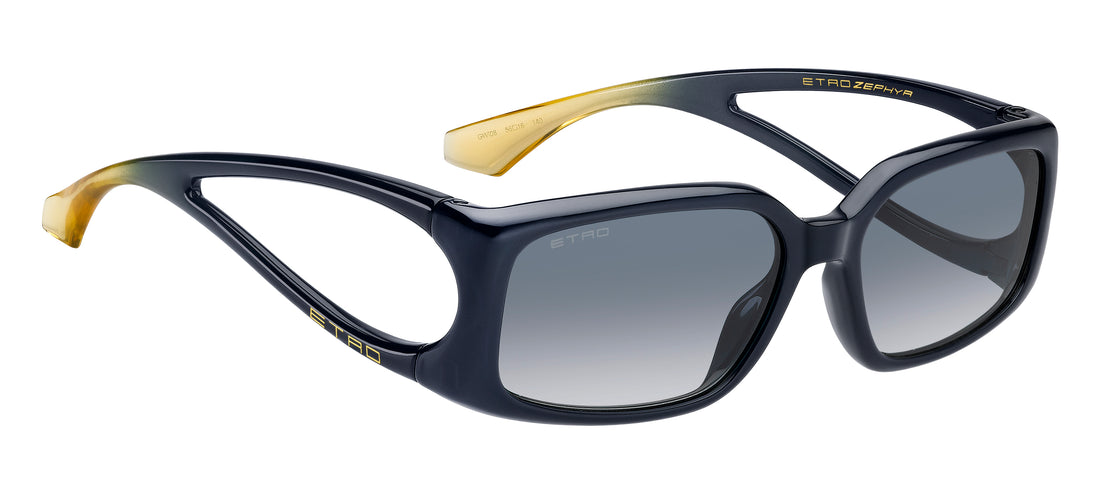 Sunglasses etrozephyr gwi 08 azul rectangular femenino size 56mm - Detailed view