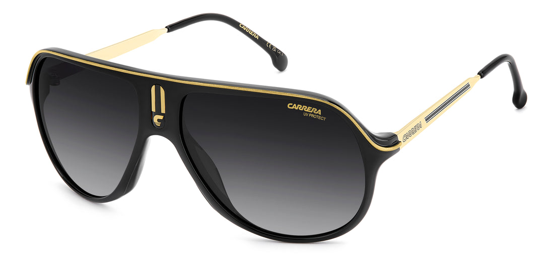 Sunglasses carrera safari/s 2m2 9o negro rectangular unisex size 62mm - Main view