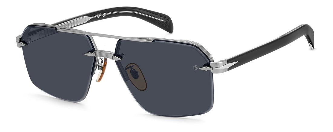 Solbriller david beckham db 7170/s 85k 2k plateado navigator masculino størrelse 61mm - Hovedvisning