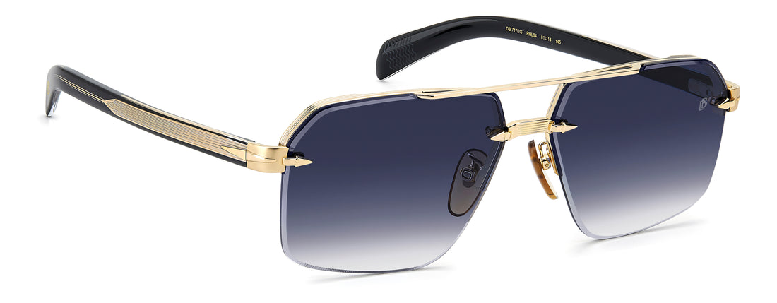 Solbriller david beckham db 7170/s rhl 84 dorado navigator masculino størrelse 61mm - Detaljeret visning