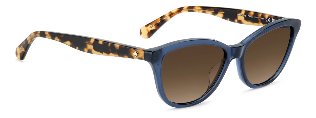 Sunglasses kate spade ks tayla 2/s pjp ha azul rectangular femenino size 55mm - Detailed view