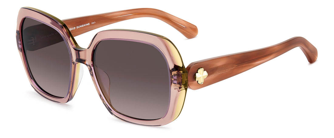 Sunglasses kate spade ks norina 2/g/s dq2 3x marron square femenino size 57mm - Main view