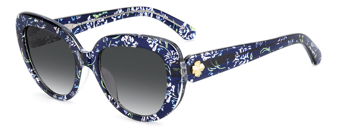 Sunglasses kate spade ks rana 2/s 6qs 9o estampado rectangular femenino size 53mm - Main view