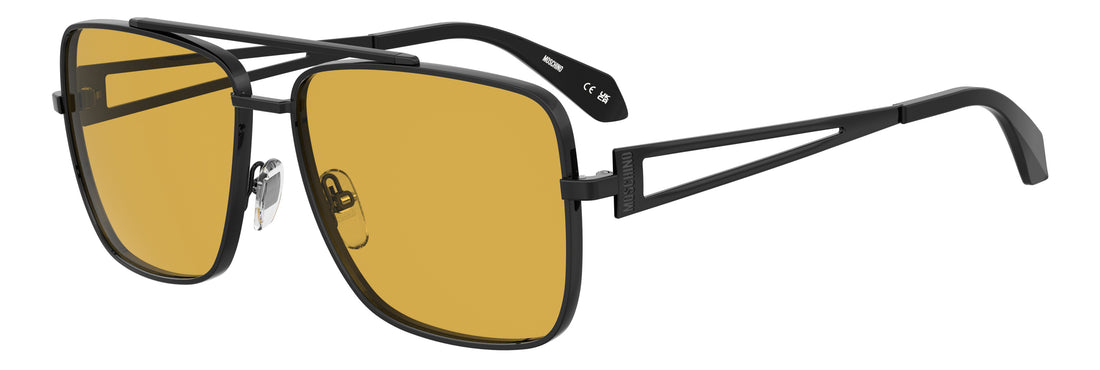 Sunglasses moschino mos218/s 807 ho negro rectangular unisex size 60mm - Main view