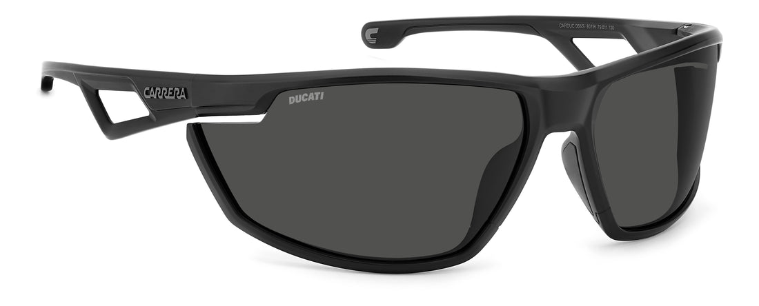 Solbriller carrera ducati carduc 068/s 807 ir negro rectangular masculino størrelse 79mm - Detaljeret visning