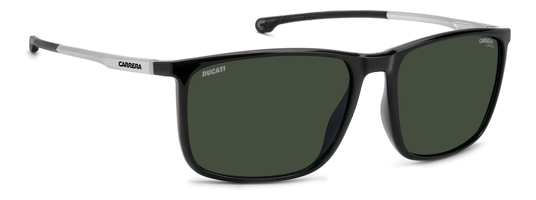 Solbriller carrera ducati carduc 071/s 807 qt negro rectangular masculino størrelse 59mm - Detaljeret visning