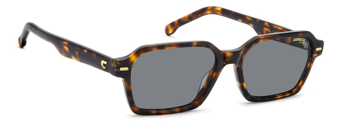 Solbriller carrera 3114/s wr9 ir marron rectangular femenino størrelse 54mm - Detaljeret visning