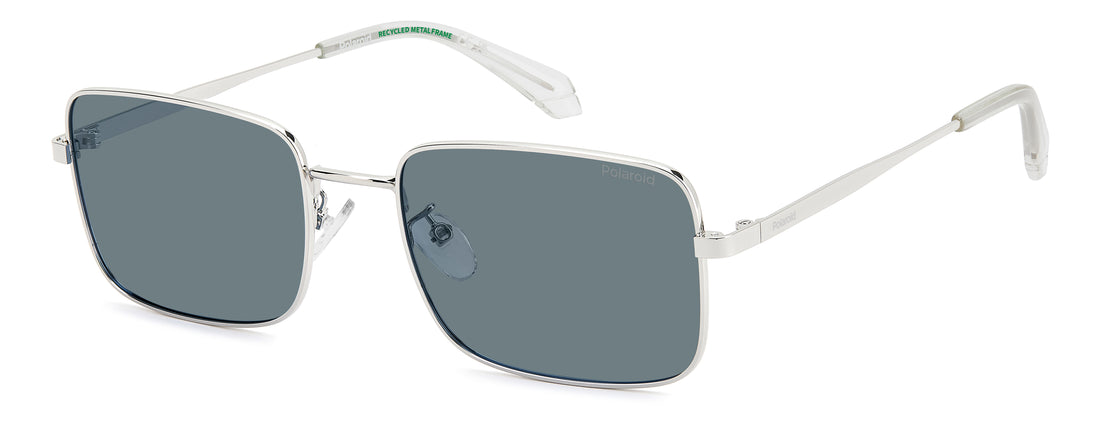 Sonnenbrillen polaroid pld 4213/g/s/x 010 c3 plateado square masculino größe 57mm - Hauptansicht