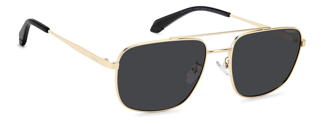 Sonnenbrillen polaroid pld 4214/g/s/x 2f7 m9 dorado navigator masculino größe 59mm - Detailansicht