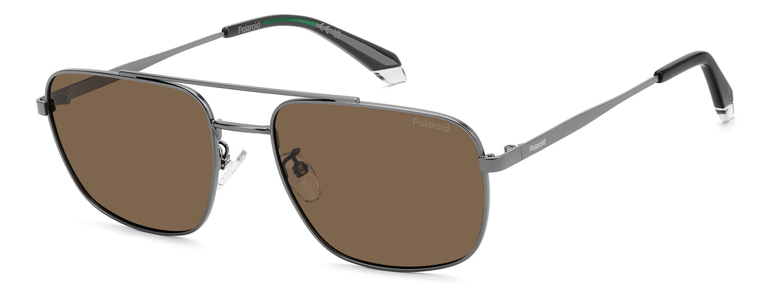 Sonnenbrillen polaroid pld 4214/g/s/x r80 sp plateado navigator masculino größe 59mm - Hauptansicht