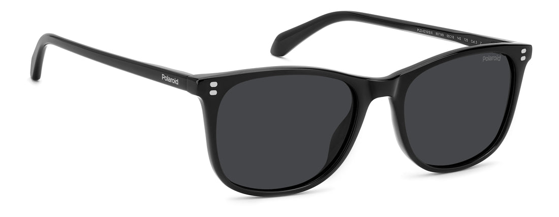 Lunettes de soleil polaroid pld 4216/s/x 807 m9 negro rectangular masculino taille 55mm - Vue détaillée
