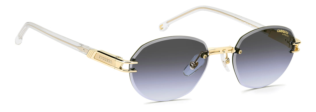 Solbriller carrera 1088/s 2f7 gb dorado oval femenino størrelse 53mm - Detaljeret visning