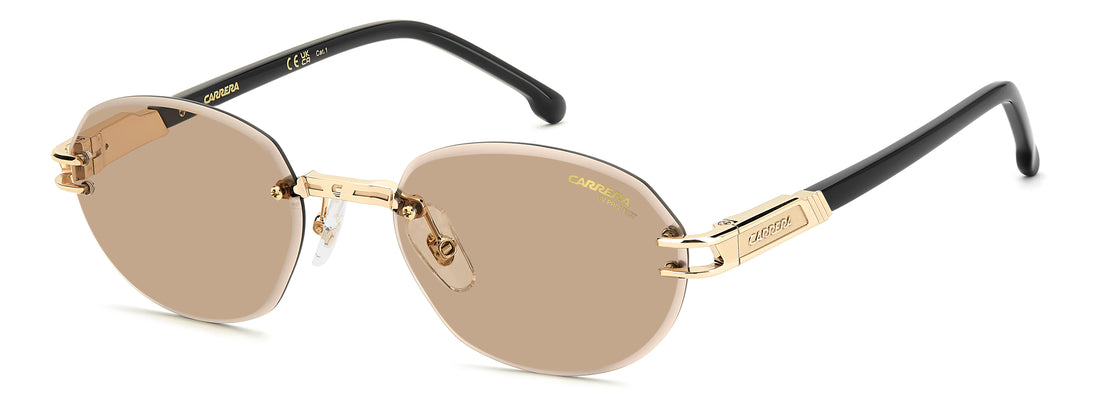 Solbriller carrera 1088/s rhl 70 dorado oval femenino størrelse 53mm - Hovedvisning